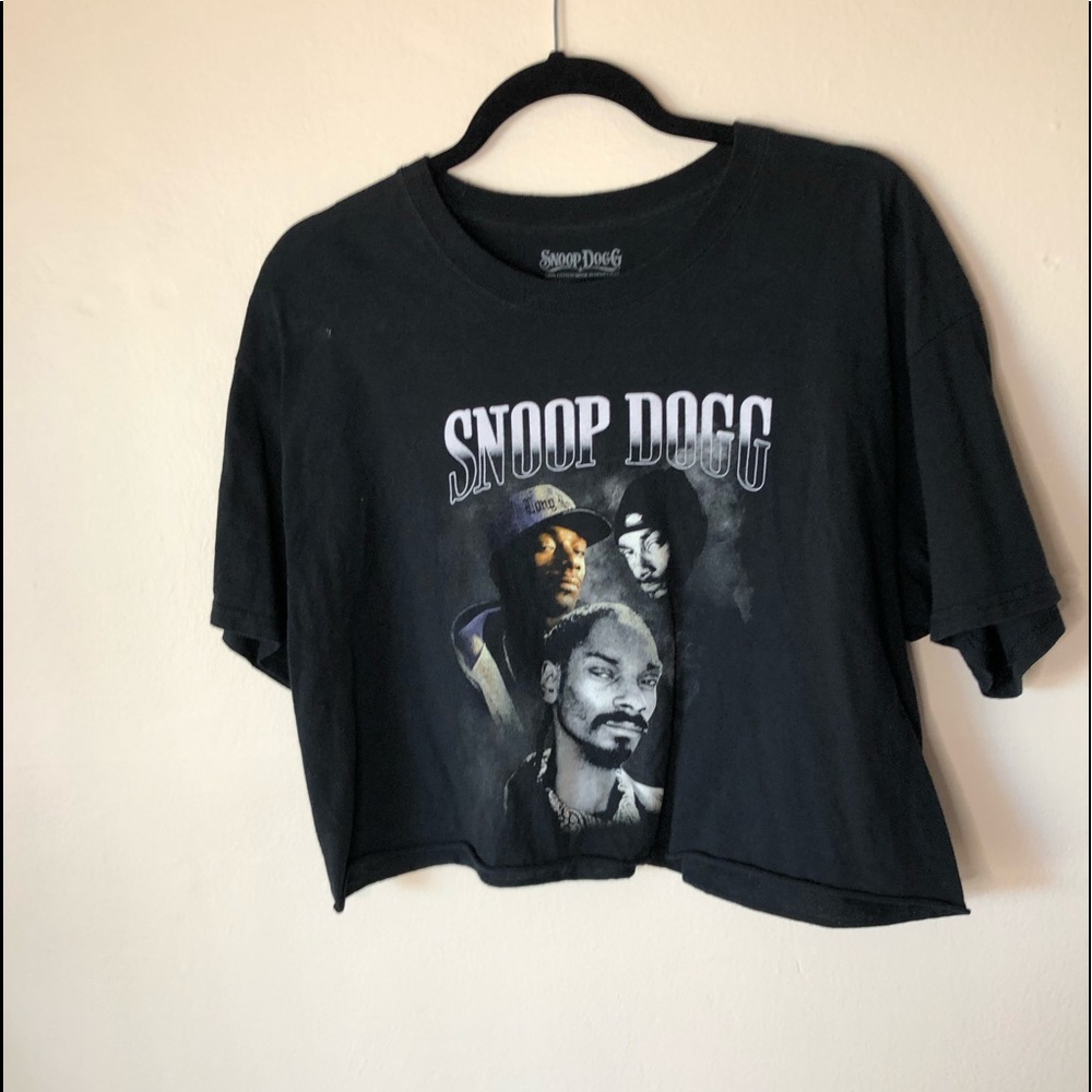Cropped snoop dog tshirt